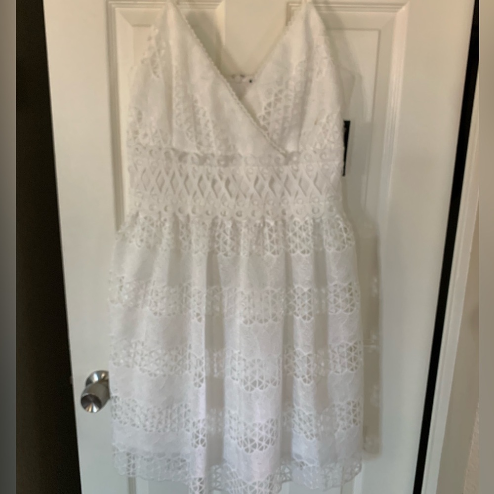 Guess white dress